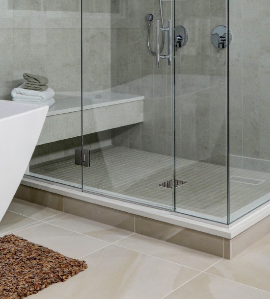 KurbX - Curbed Shower System